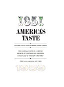 America's Taste, 1851-1959