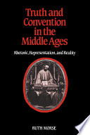 Truth And Convention In The Middle Ages