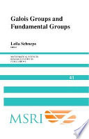 Galois Groups And Fundamental Groups