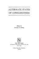 Alternate States of Consciousness