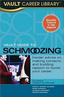 Vault Guide to Schmoozing