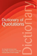The Wordsworth Dictionary of Quotations