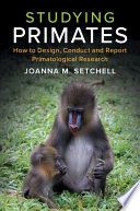 Studying Primates Book