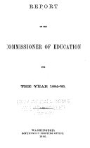 Annual Report of the Commissioner of Education