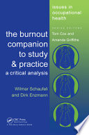 The Burnout Companion To Study And Practice Book