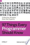 97 Things Every Programmer Should Know Book