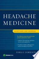Headache Medicine Book