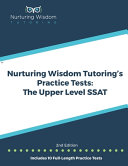 Nurturing Wisdom Tutoring s Practice Tests