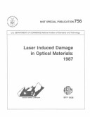Laser Induced Damage in Optical Materials