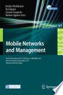 Mobile Networks and Management Book