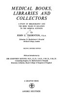 Medical Books  Libraries and Collectors