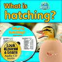 What Is Hatching  Book