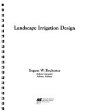 Landscape Irrigation Design Book PDF