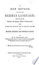 New Method of Learning the German Language    