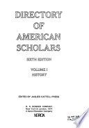 Directory of American Scholars PDF Book By N.a
