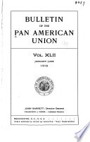 Bulletin of the Pan American Union Book