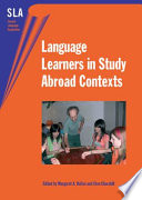 Language Learners in Study Abroad Contexts