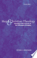 Hegel and Christian Theology Book