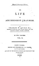 The Life of Archbishop Cranmer