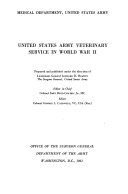 United States Army Veterinary Service in World War II