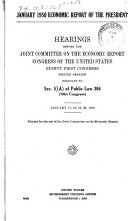 January 1950 Economic Report of the President