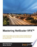 Mastering NetScaler VPX   