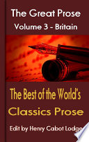 The Best of the World s Classics prose Volume 3