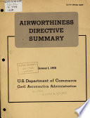 Airworthiness Directive Summary