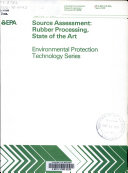 Source Assessment   Rubber Processing