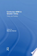 Confucian HRM in Greater China
