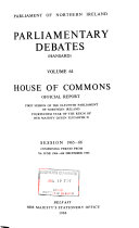 Parliamentary Debates (Hansard) House of Commons Official Report