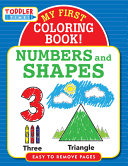 My First Coloring Book  Numbers   Shapes