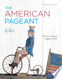 The American Pageant  Volume 1 Book