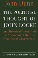 The Political Thought of John Locke: An Historical Account ...