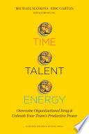 Time  Talent  Energy