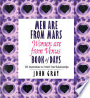 Men Are From Mars  Women Are From Venus Book Of Days