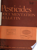 Pesticides Documentation Bulletin Book