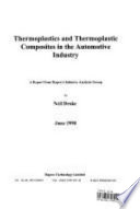 Thermoplastics and Thermoplastic Composities in the Automotive Industry 1997 2000