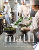 Book Math for the Professional Kitchen Cover