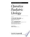 Operative Paediatric Urology
