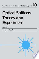 Optical Solitons Book
