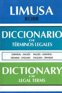 Diccionario de términos legales
