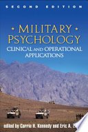 Military Psychology  Second Edition