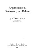 Argumentation  Discussion  and Debate Book