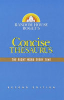 Random House Roget's Concise Thesaurus