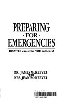 Preparing for Emergencies Book
