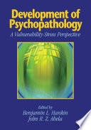 Development of Psychopathology Book