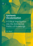 Read Pdf Epistemic Decolonization