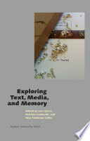 Exploring Text, Media, and Memory PDF Book By Patrizia Lombardo,Lars SAetre,Lars S'tre,Sara Tanderup Linkis