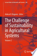 The Challenge of Sustainability in Agricultural Systems